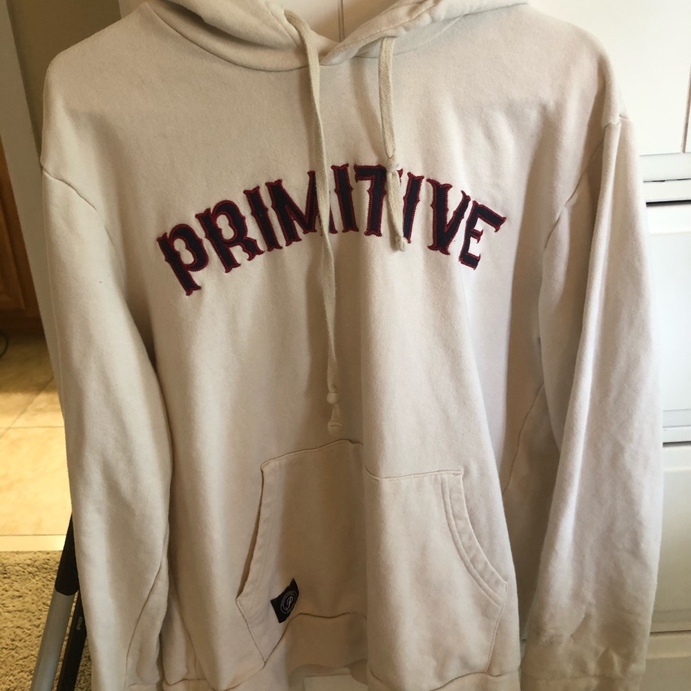 Mens primitive hoodie, but can be worn by anyone!